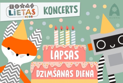 Izrādes "Tutas koncertuzvedums - LAPSAS DZIMŠANAS DIENA" attels