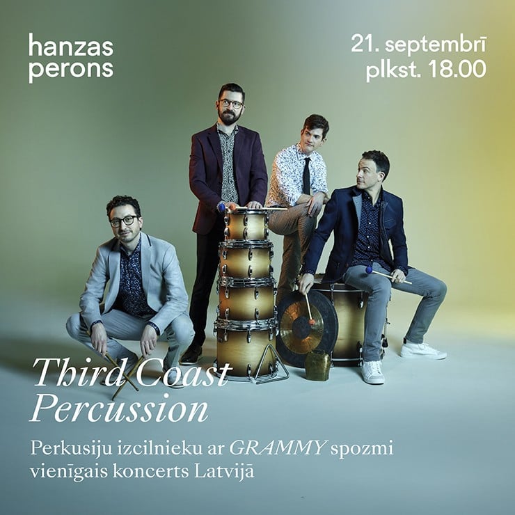Image of the event "Third Coast Percussion. Live in Concert at Hanzas Perons"