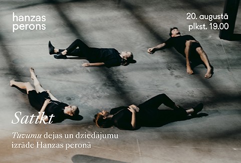 Izrādes "Satikt. Dejas izrāde Hanzas peronā" attels