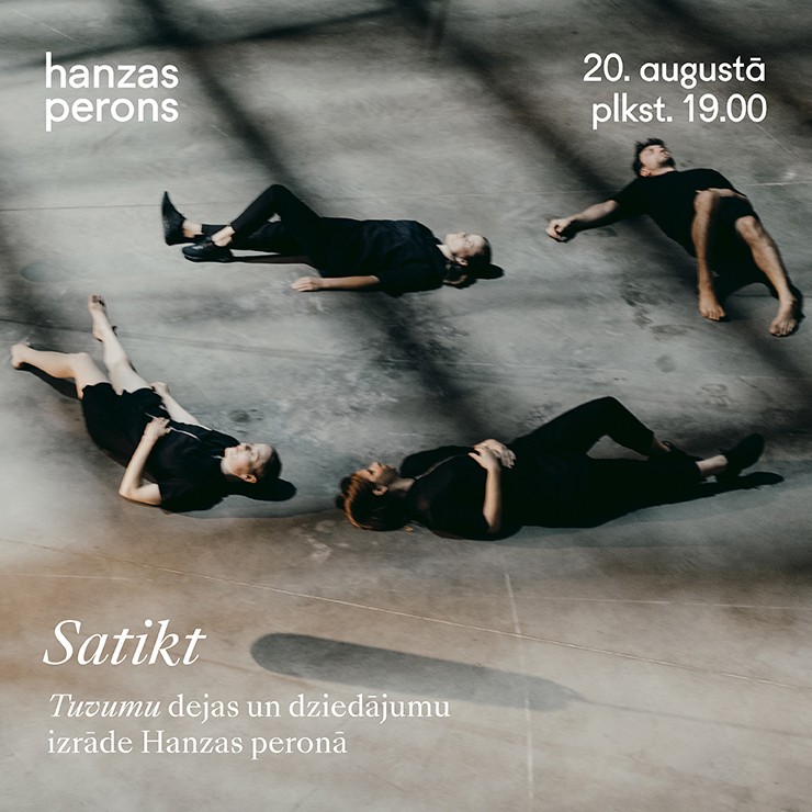 Image of the event "Satikt. Dance performance at Hanzas Perons"