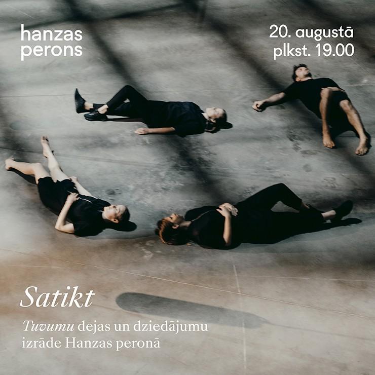 Izrādes "Satikt. Dejas izrāde Hanzas peronā" attels