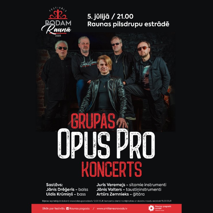 Izrādes "Grupas “Opus Pro” koncerts" attels