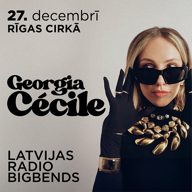 Izrādes "Georgia Cecile un Latvijas Radio bigbends" attels
