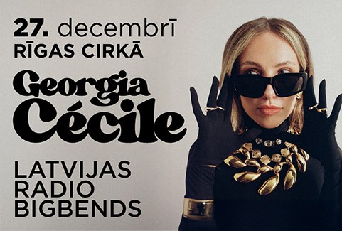 Izrādes "Georgia Cecile un Latvijas Radio bigbends" attels