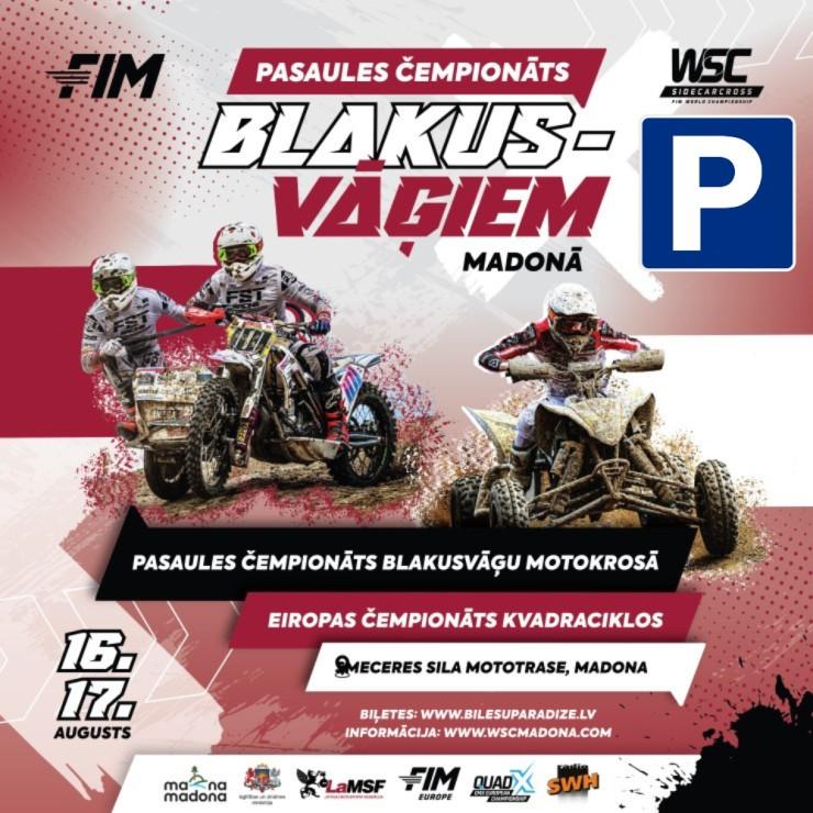 Izrādes "P3 AUTOSTĀVVIETA 16.08-17.08 JĀŅA ZĀBERA IELĀ | PČ blakusvāģu motokrosā Madonā ietvaros" attels