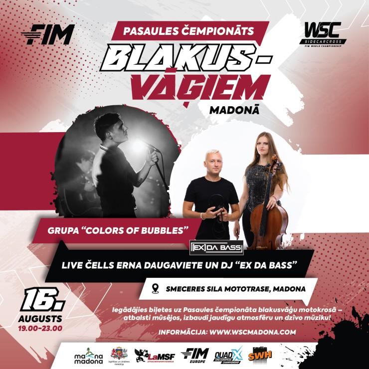 Galerijas bilde 3: P3 AUTOSTĀVVIETA 16.08-17.08 JĀŅA ZĀBERA IELĀ | PČ blakusvāģu motokrosā Madonā ietvaros