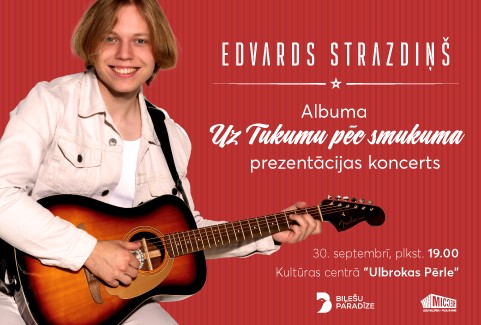 Izrādes "Edvards Strazdiņš. Albuma "Uz Tukumu pēc smukuma" prezentācijas koncerts" attels