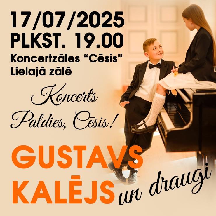 Izrādes "Koncerts PALDIES, CĒSIS! | Gustavs Kalējs un draugi" attels
