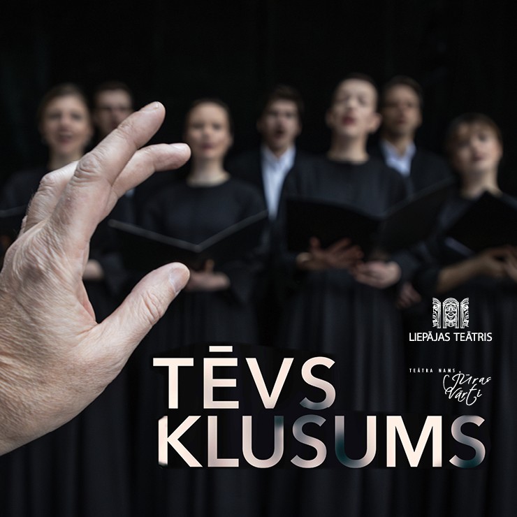 Izrādes "Liepājas teātris. TĒVS KLUSUMS" attels