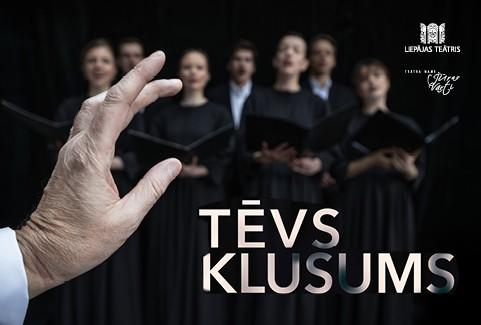 Izrādes "Liepājas teātris. TĒVS KLUSUMS" attels