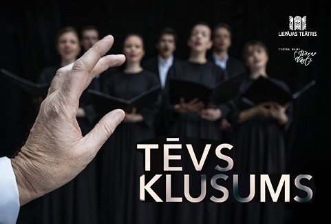 Izrādes "Liepājas teātris. TĒVS KLUSUMS" attels