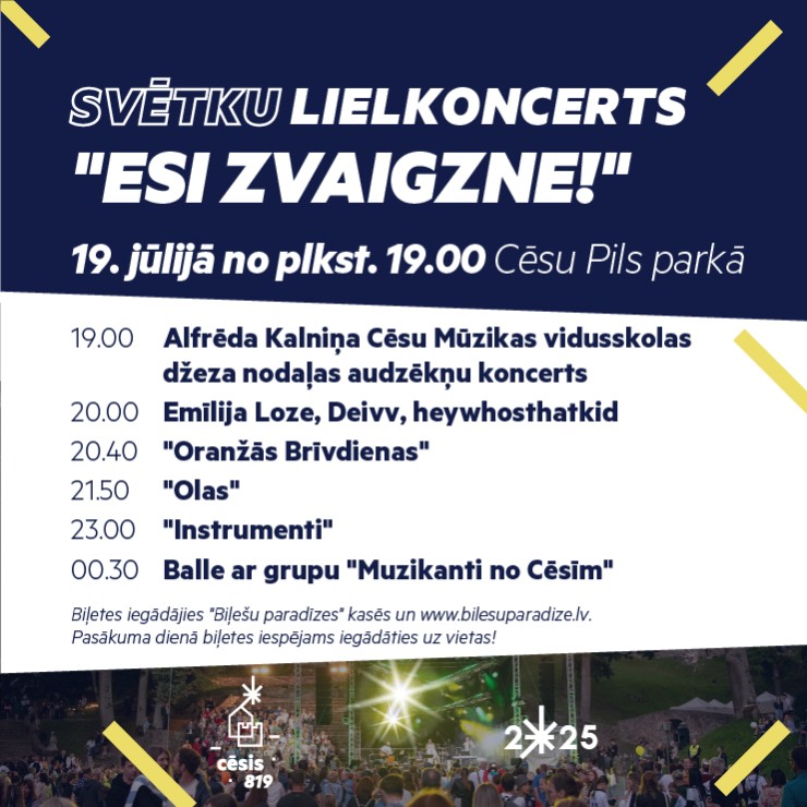 Izrādes "Svētku koncerts "Esi Zvaigzne" | Cēsis 819" attels