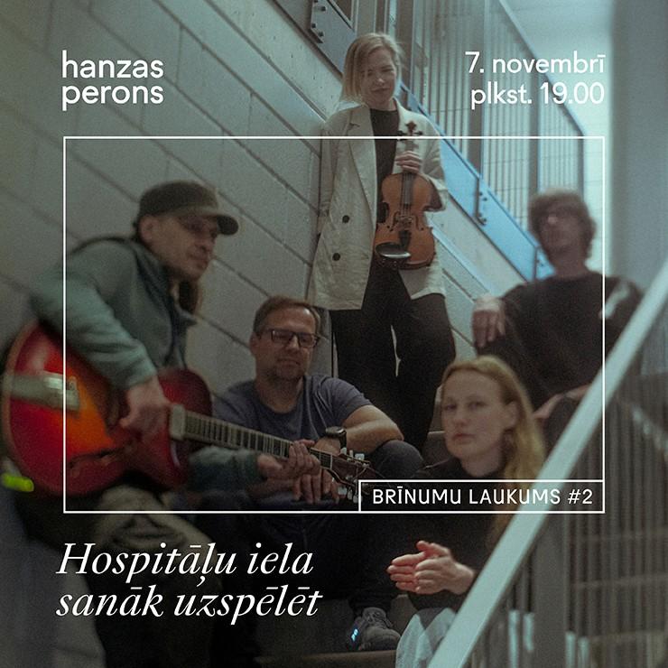 Izrādes "Hospitāļu iela sanāk uzspēlēt. Brīnumu laukums Hanzas peronā" attels