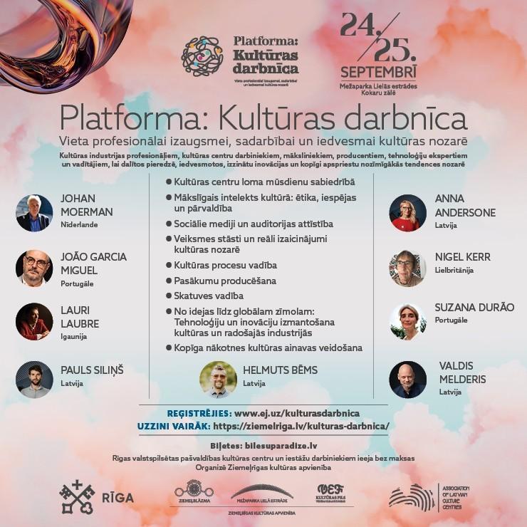 Galerijas bilde 2: PLATFORMA: KULTŪRAS DARBNĪCA