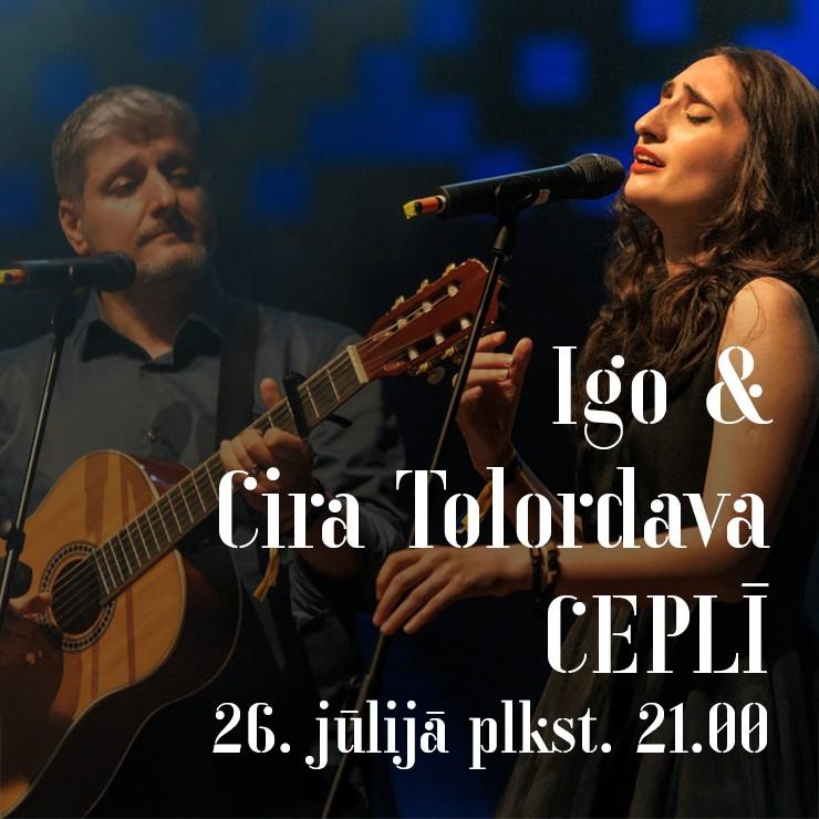 Izrādes "Cepļa koncerti | IGO & CIRA TOLORDAVA" attels