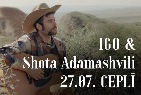 Izrādes "Cepļa koncerti | IGO & SHOTA ADAMASHVILI" attels