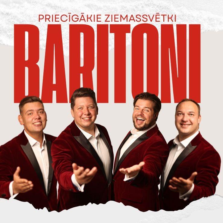 Izrādes "Priecīgākie Ziemassvētki kopā ar grupu BARITONI" attels