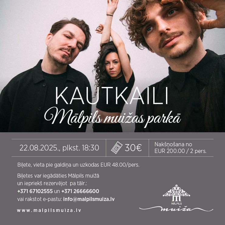 Izrādes "KAUTKAILI | Vasaras koncerts Mālpils muižas parkā" attels