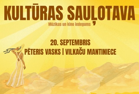 Izrādes "KULTŪRAS SAUĻOTAVA | PĒTERIS VASKS" attels