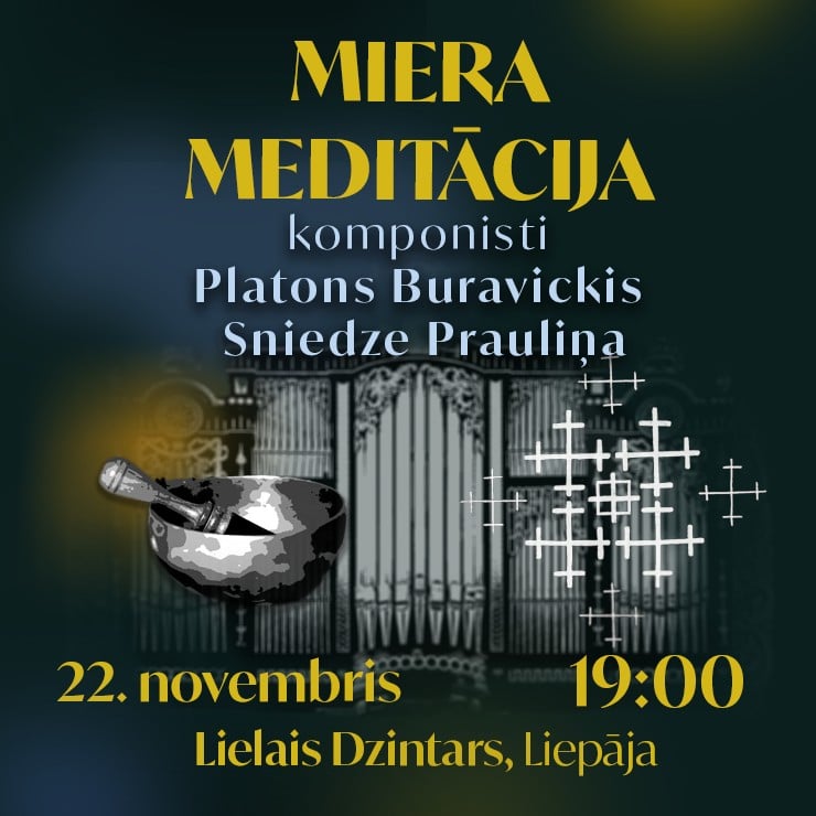Izrādes "MIERA MEDITĀCIJA" attels