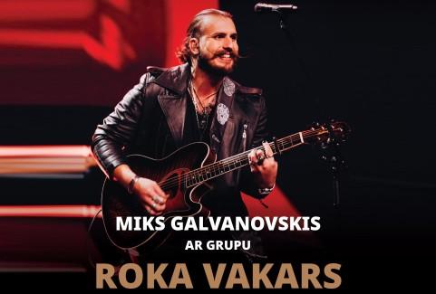 Izrādes "ROKA VAKARS | Miks Galvanovskis ar grupu" attels
