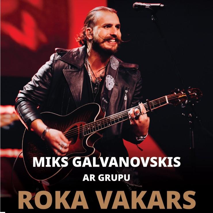 Izrādes "ROKA VAKARS | Miks Galvanovskis ar grupu" attels