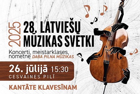 Izrādes "28. latviešu mūzikas svētki | Kantāte klavesīnam" attels