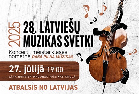 Izrādes "28. latviešu mūzikas svētki | Atbalsis no Latvijas" attels