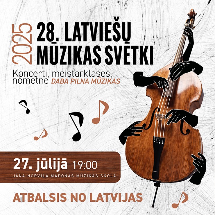 Izrādes "28. latviešu mūzikas svētki | Atbalsis no Latvijas" attels