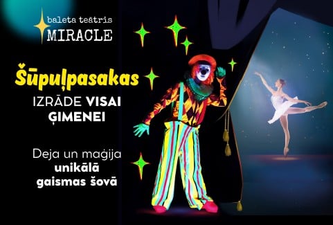 Izrādes "Deju izrāde: Šūpuļpasakas / Lullaby Magic" attels