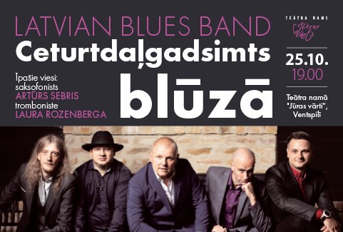 Izrādes "Ceturtdaļgadsimts blūzā. Latvian Blues Band" attels