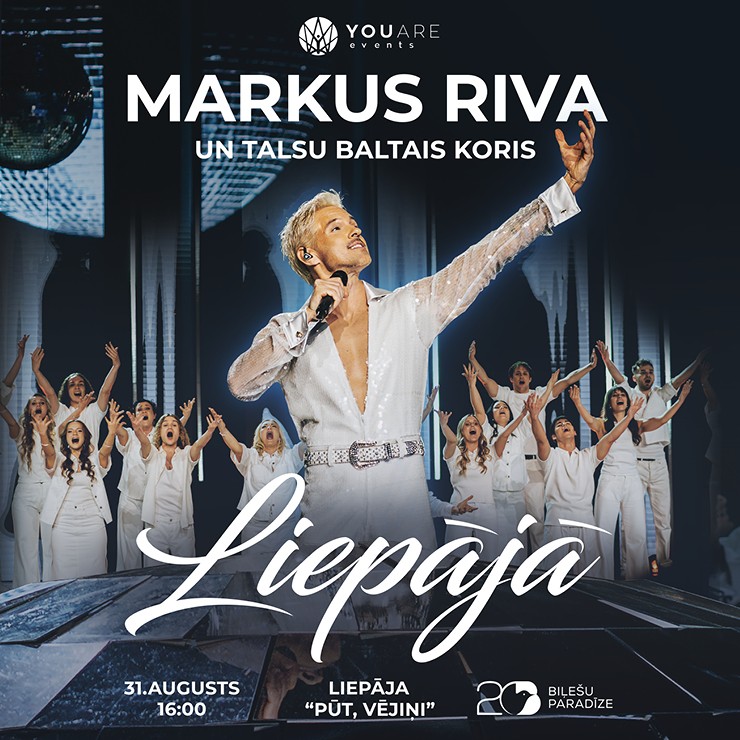 Izrādes "Markus Riva / Talsu baltais koris /  LIEPĀJĀ" attels