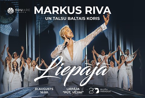 Izrādes "Markus Riva / Talsu baltais koris /  LIEPĀJĀ" attels