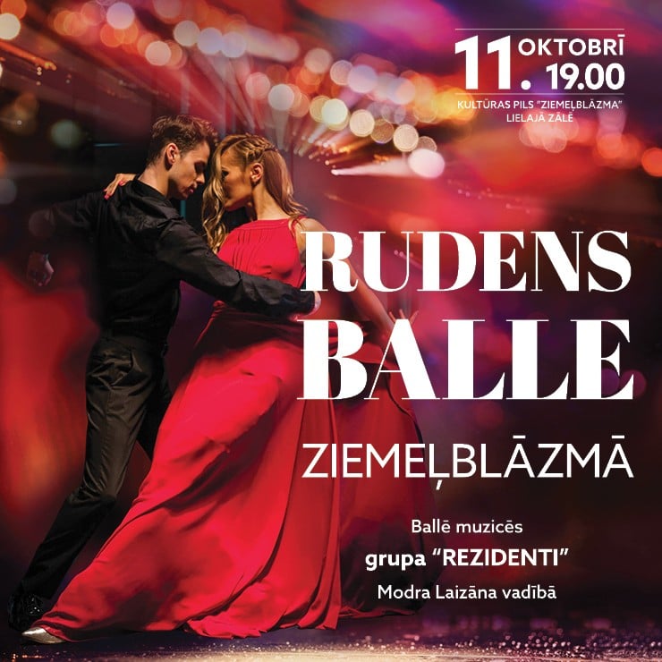 Izrādes "RUDENS BALLE ZIEMEĻBLĀZMĀ" attels