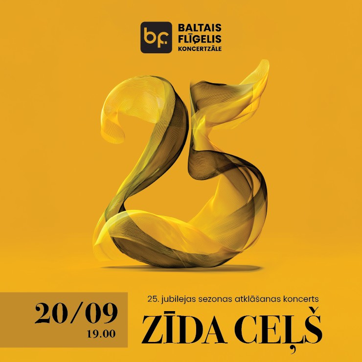 Izrādes "ZĪDA CEĻŠ | 25. JUBILEJAS SEZONAS ATKLĀŠANAS KONCERTS" attels