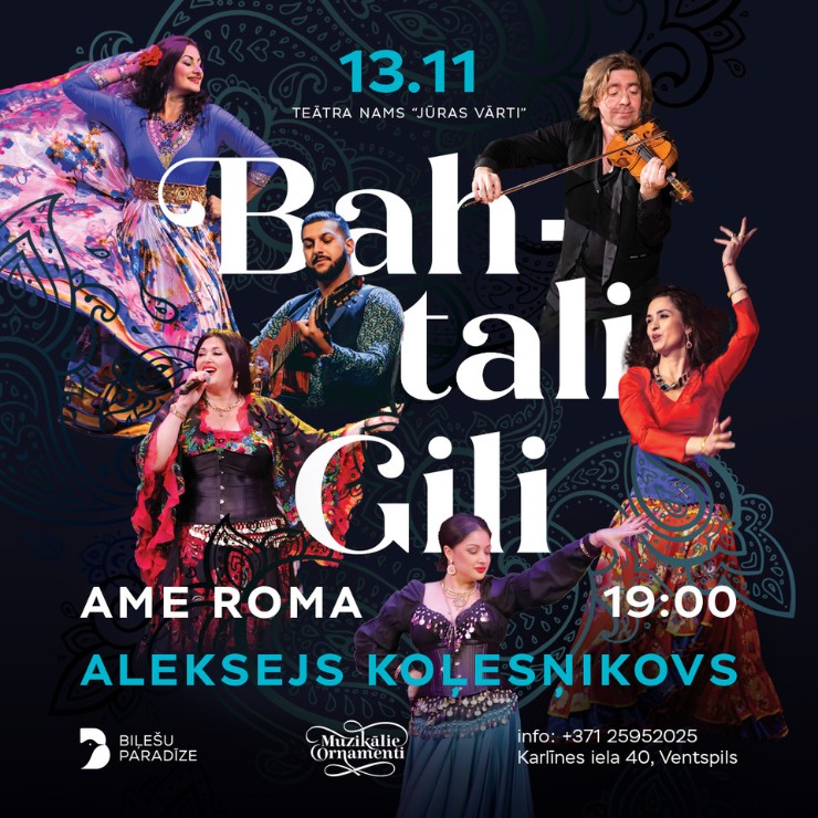 Изображение спектакля "Ame Roma un Aleksejs Koļesņikovs - Bahtali Gili"