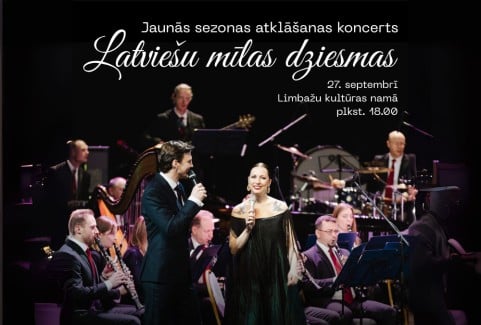 Izrādes "Jaunās sezonas atklāšanas koncerts. Latviešu mīlas dziesmas" attels