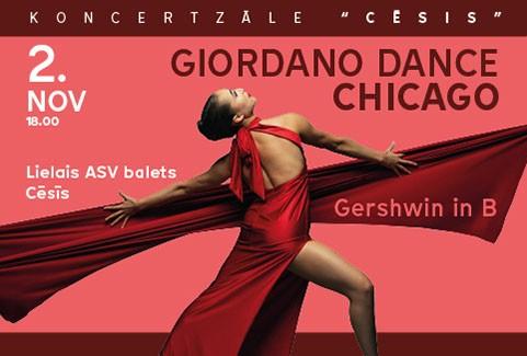 Izrādes "Lielais ASV balets. GIORDANO DANCE CHICAGO. Gershwin in B" attels