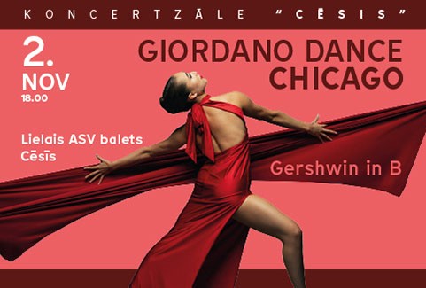 Izrādes "Lielais ASV balets. GIORDANO DANCE CHICAGO. Gershwin in B" attels