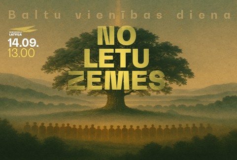 Izrādes "NO LETU ZEMES. Baltu vienības diena" attels
