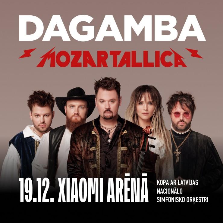 Izrādes "DAGAMBA | MOZARTALLICA 2026" attels