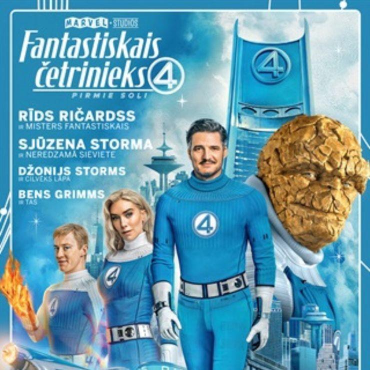 Izrādes "Kinoseanss | FANTASTISKAIS ČETRINIEKS: PIRMIE SOĻI" attels