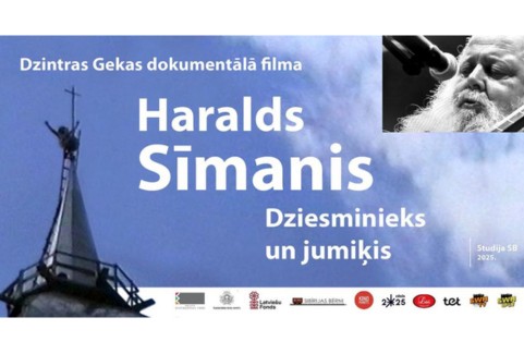 Izrādes "Spēlfilma HARALDS SĪMANIS. DZIESMINIEKS UN JUMIĶIS" attels