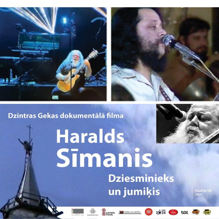 Izrādes "Spēlfilma HARALDS SĪMANIS. DZIESMINIEKS UN JUMIĶIS" attels