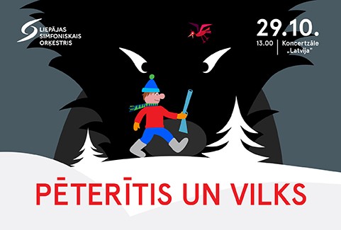 Izrādes "Pēterītis un vilks | Koncertuzvedums bērniem" attels