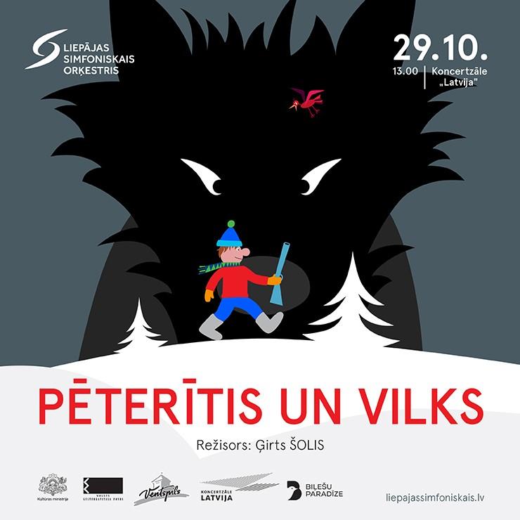 Izrādes "Pēterītis un vilks | Koncertuzvedums bērniem" attels