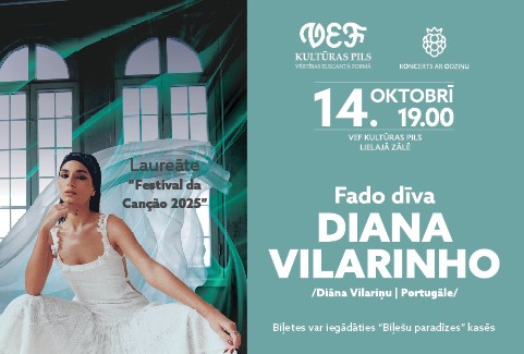 Izrādes "FADO DĪVA | DIANA VILARIHNO" attels