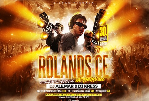 Izrādes "Rolands Če & Netirais300 x Silrak - DJ KRESS & DJ ALE.MAR" attels