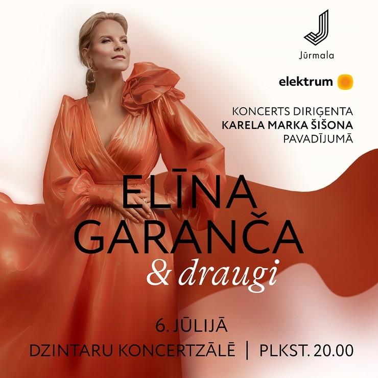 Изображение спектакля "ELĪNAS GARANČAS UN DRAUGU JUBILEJAS KONCERTS Diriģents KARELS MARKS ŠIŠONS"