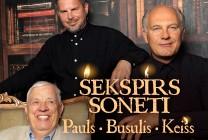 Meklēšanas rezultāta izrādes "ŠEKSPĪRS. SONETI. Pauls | Busulis | Keišs" attels